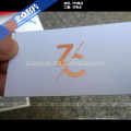 Letterpress printed paper high quality business card